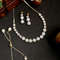 Jewellery Set For Women American Diamond Combo Of Choker Necklace Set With Earrings Bracelet And Ri 1