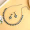 DiamondStones Necklace Set With Earrings For Women Stylish Jewellery For Party Wedding 1