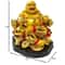 Feng Shui Laughing Buddha Sitting On Chair Ingot Standard Multi Color 1