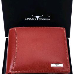 Oliver Aniline Red Leather Wallet for Men