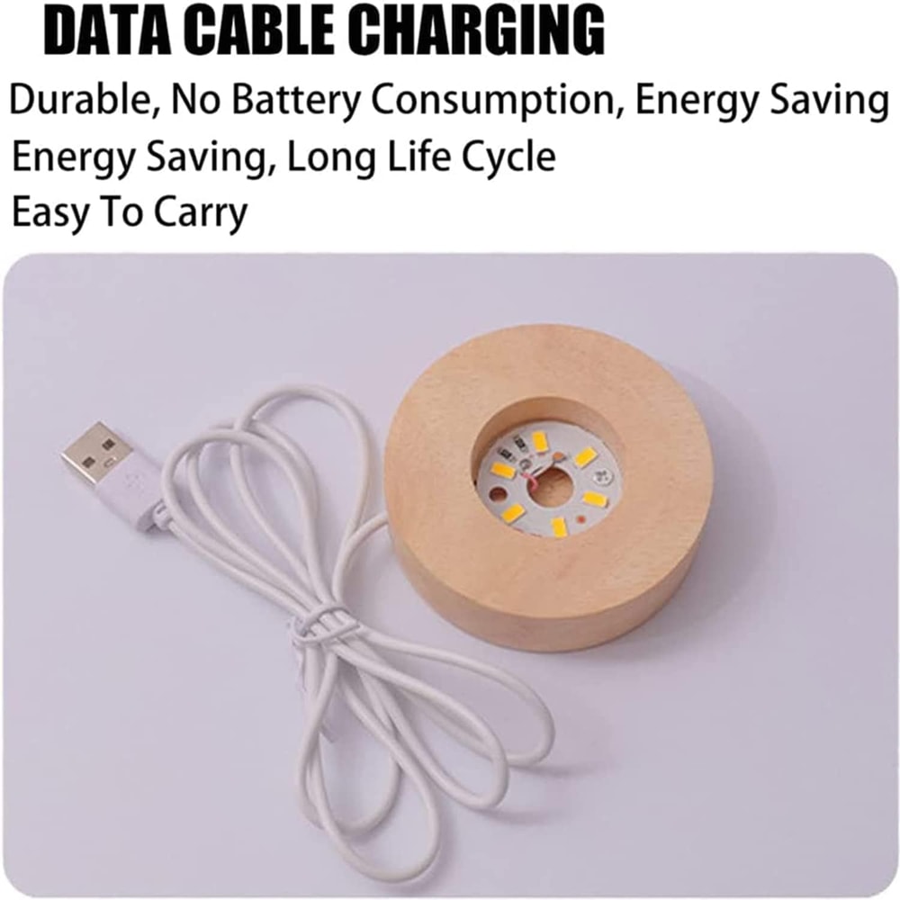 Crystal Ball Universe Moon Night Light Combo Home Decor Gifts For Men WomenBoys Girls Engraved Cry 3