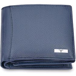 oliver pale blue leather wallet for men