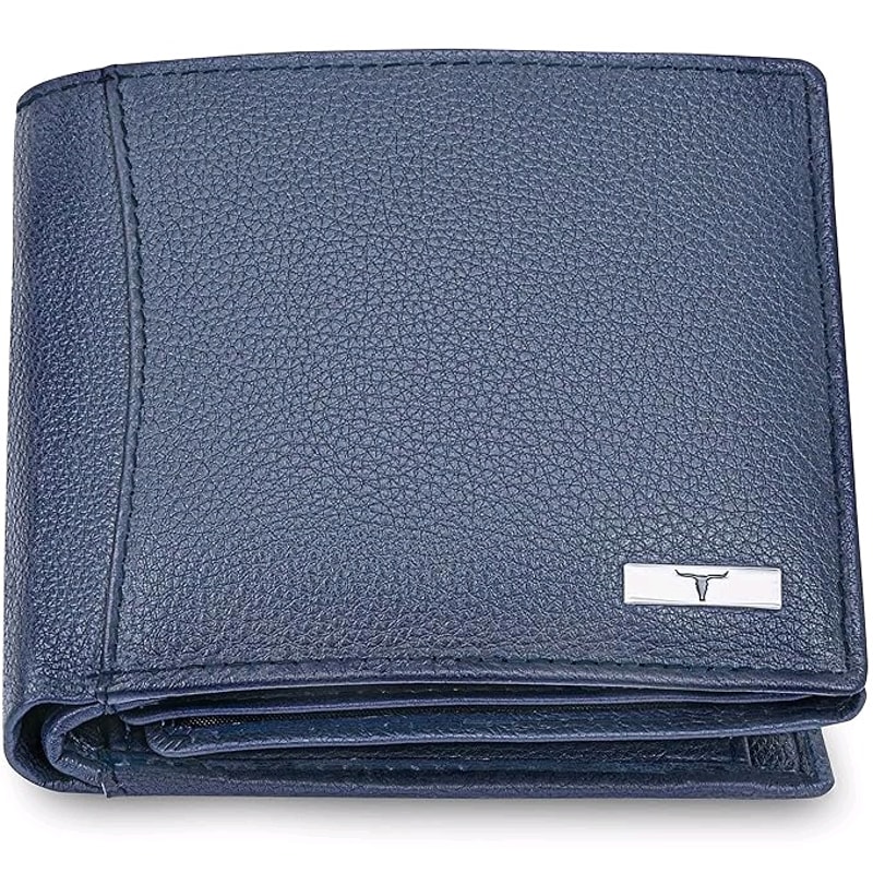 Oliver Pale Blue Leather Wallet For Men 0