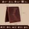 Zeus Caramel Brown Leather Wallet For Men 4
