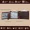 Zeus Vintage Brown Leather BiFold Wallet For Men 6 Card Slot 3
