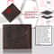 Zeus Vintage Brown Leather BiFold Wallet For Men 6 Card Slot 6