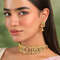 Jewellery Set For Women Ethnic Temple Jewellery Set Gold Plated Jewelry Set Traditional Long Haram 0