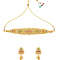 Jewellery Set For Women Ethnic Temple Jewellery Set Gold Plated Jewelry Set Traditional Long Haram 1
