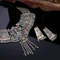 Traditional Oxidised Silver Necklace Jewellery Set For Women 4