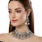 Latest Stylish Fancy Oxidized Traditional Oxidised Choker Necklace Jewellery Set For Women And Gift 0