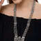 Silver Necklace Jewellery Set For Women 1