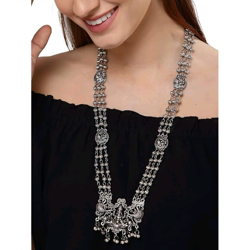 Silver Necklace Jewellery Set For Women 1