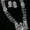 Silver Necklace Jewellery Set For Women 4