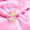 Pendent Set For Women Heart Shaped Pendant With Rose Design 1