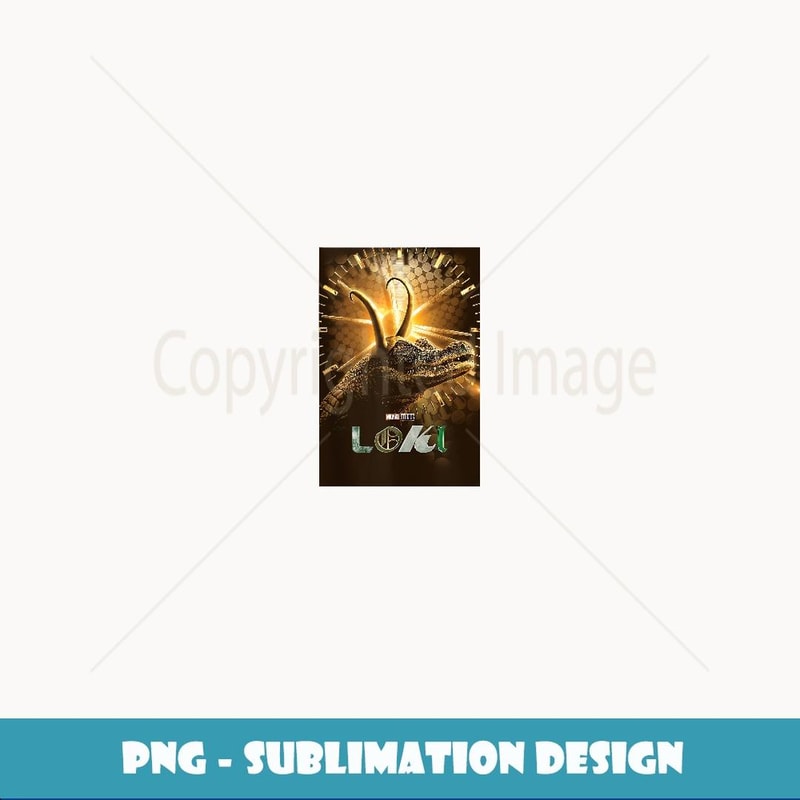 Marvel Loki Disney Alligator Loki Character - Exclusive PNG Sublimation Download