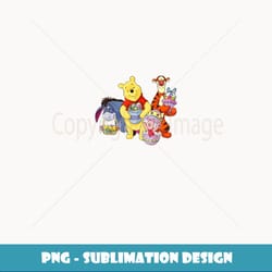 disney easter winnie the pooh - png transparent digital download file for sublimation