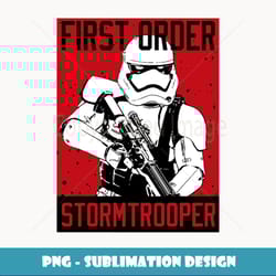 star wars first order stormtrooper - premium sublimation digital download