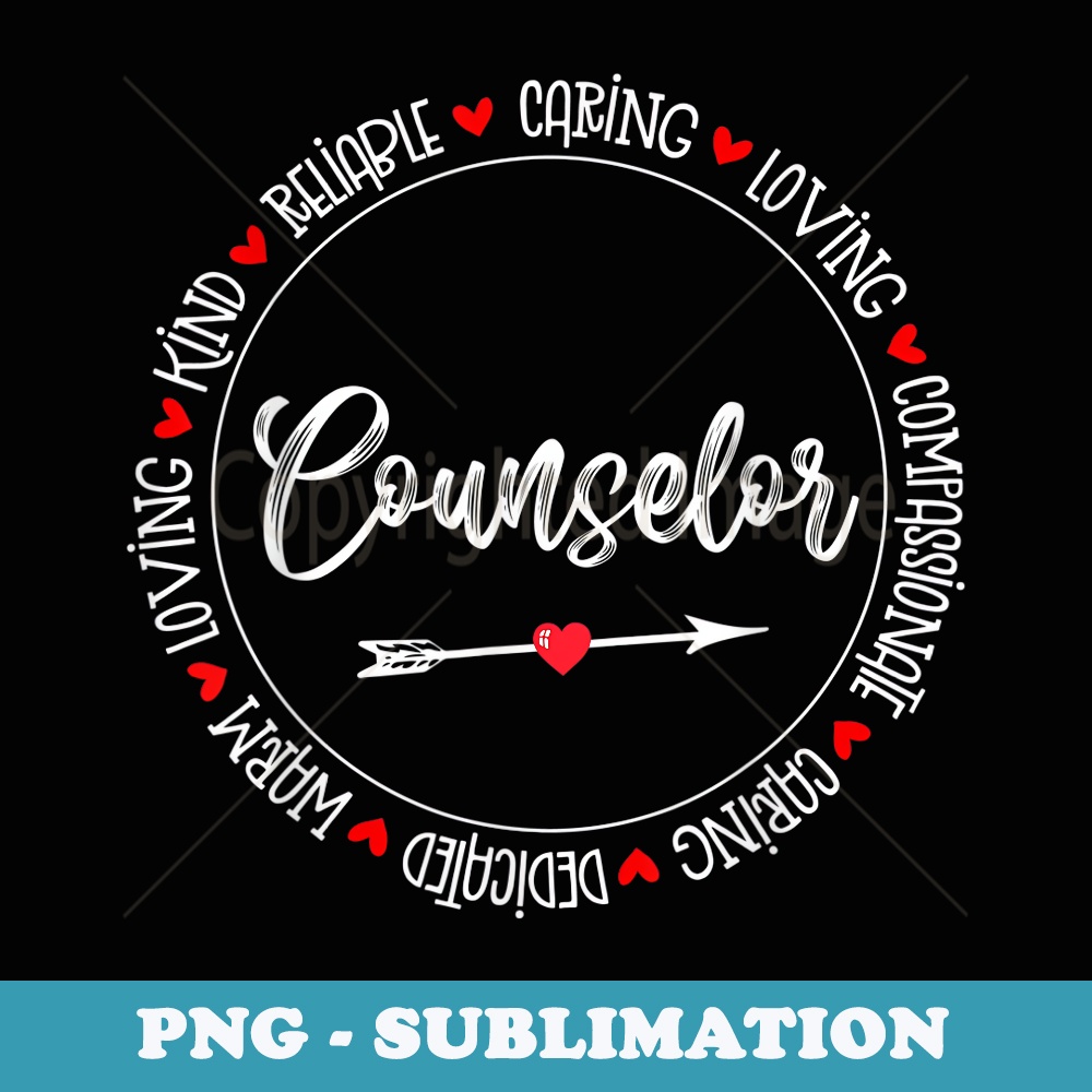 School Counselor Squad Crew Team Appreciation Day Teacher - Special Edition Sublimation PNG File