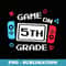 Game On 5th Grade Back To School 5th Grade Level Unlocked - Special Edition Sublimation PNG File