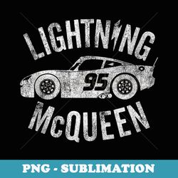 disney pixar cars lightning mcqueen vintage - sublimation digital download