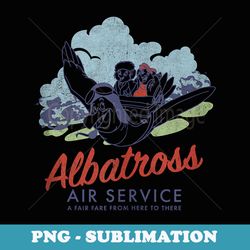 disney the rescuers down under group shot albatross air - stylish sublimation digital download