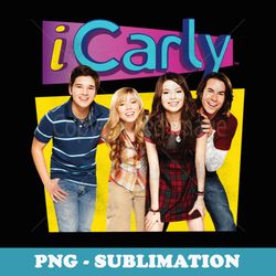 icarly with all characters - signature sublimation png file