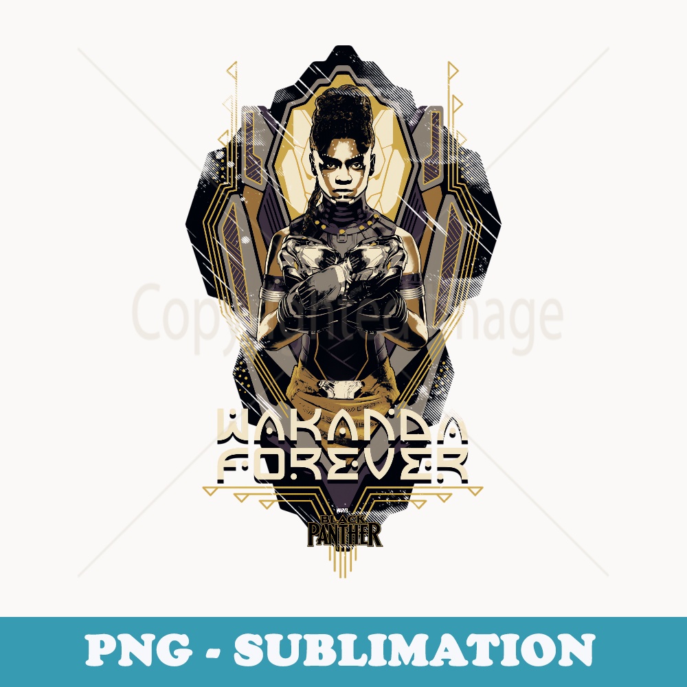 Marvel Black Panther Wakanda Forever Shuri - Stylish Sublimation Digital Download