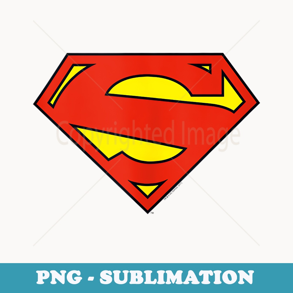 Superman New 52 Shield - Trendy Sublimation Digital Download