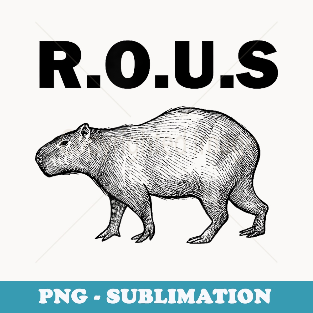 Capybara - Instant PNG Sublimation Download