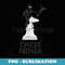 Funny Chess Ninja Young Player Chess Master Knight Pawn - Trendy Sublimation Digital Download