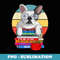 French Bulldog Back To School Bookworm Dog - Unique Sublimation PNG Download