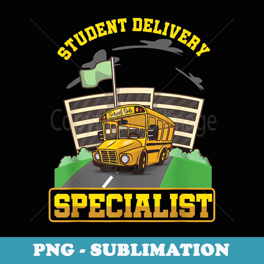 Funny school bus drivers students are brought back to school - PNG Sublimation Digital Download