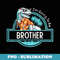 Brother Dinosaur I'm Going To Be Brother Baby Reveal - PNG Transparent Sublimation File