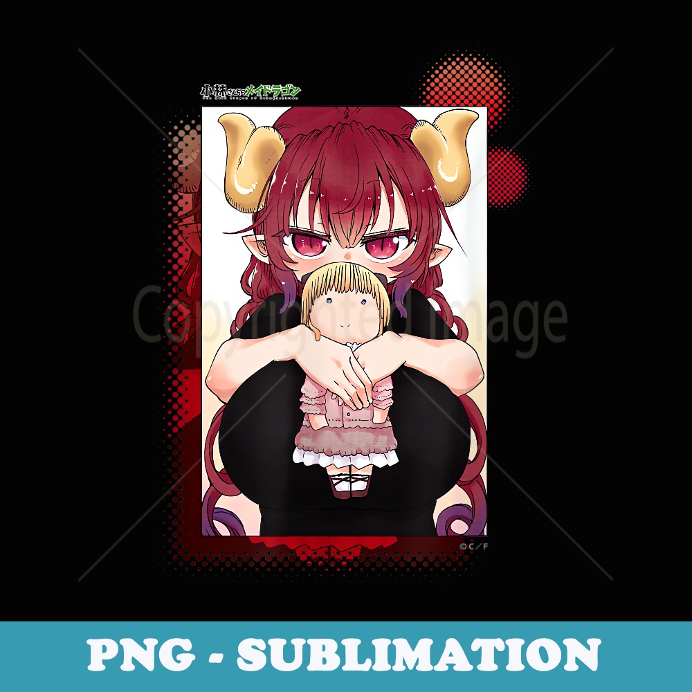 Miss Kobayashi's Dragon Maid Iruru and doll - Aesthetic Sublimation Digital File