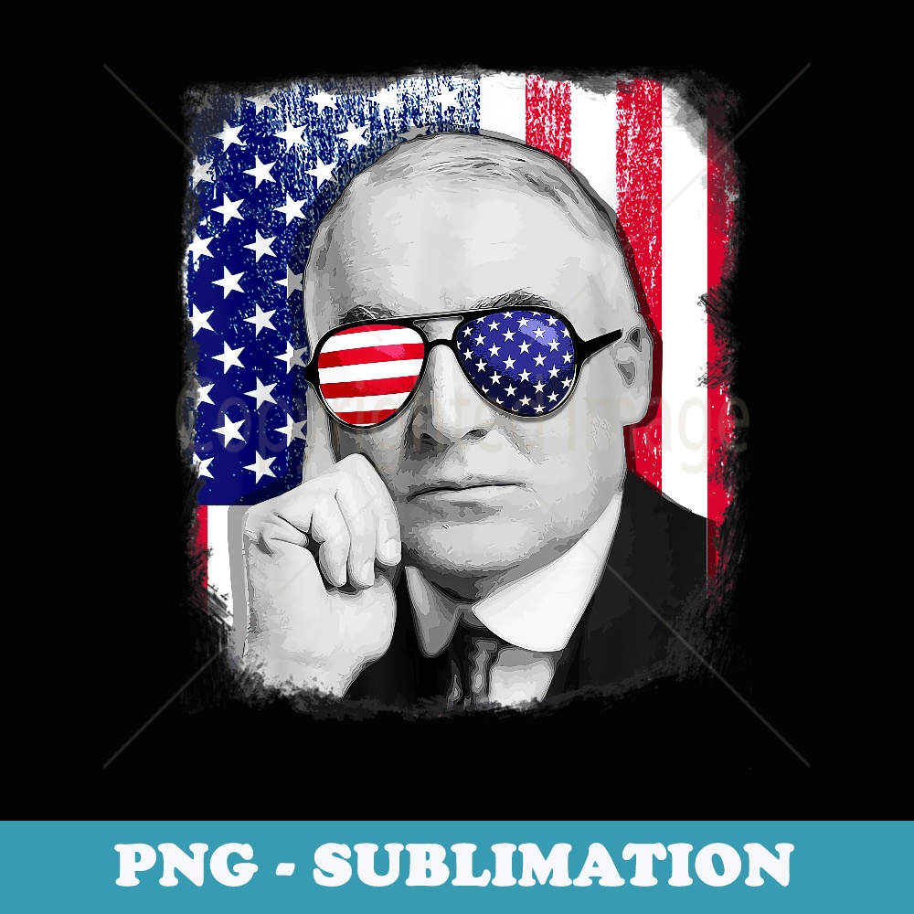 Warren G Harding US flag 4th of July - Premium Sublimation Digital Download