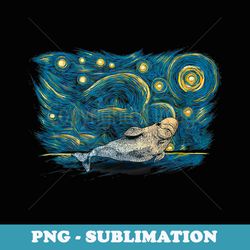 retro vintage style beluga whale - digital sublimation download file