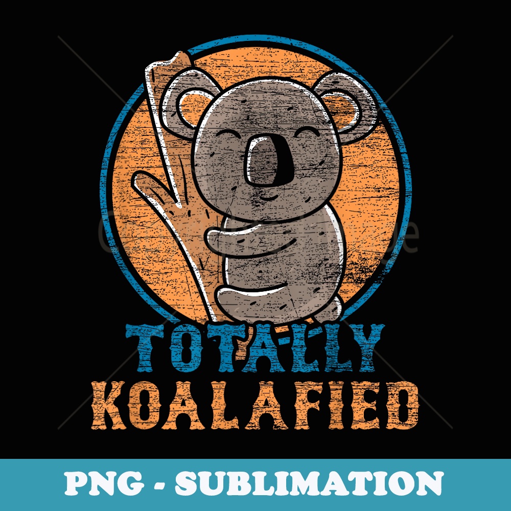 Koala Bear - High-Resolution PNG Sublimation File