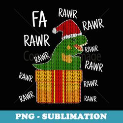 ugly christmas t rex dinosaur funny joke mens s - professional sublimation digital download