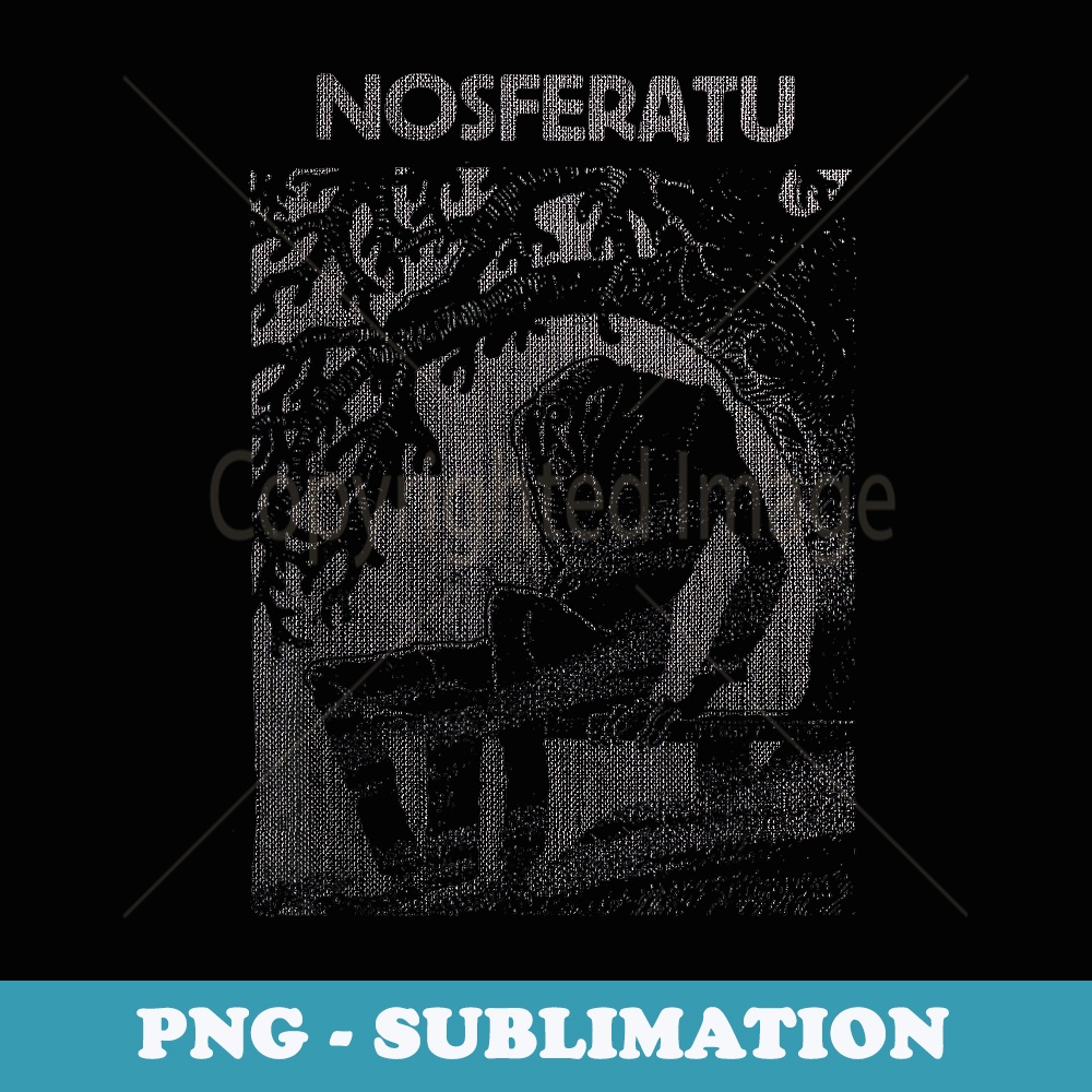 Classic Horror Movie Nosferatu Vintage Vampire Halloween - PNG Sublimation Digital Download