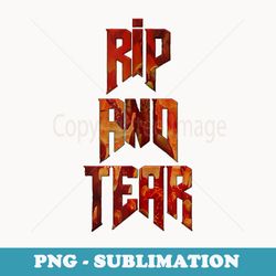 rip and tear gym - exclusive png sublimation download