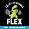 Squat-O-Saurus Flex Funny Rex Dinosaur Gym - Instant PNG Sublimation Download