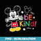 Mickey Mouse - Be Kind Mickey Scribble - Decorative Sublimation PNG File