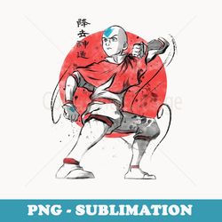 the last airbender aang all elements - creative sublimation png download
