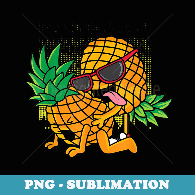Funny Upside Down Pineapple Swinger Sexy Joke Men And - Decorative Sublimation PNG File