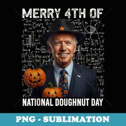 national doughnut day 4th of july funny joe biden memorial - vintage sublimation png download