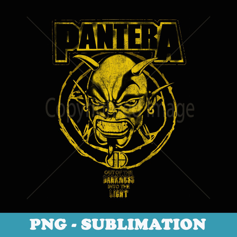 Official Pantera Out Of The Darkness - Sublimation PNG File