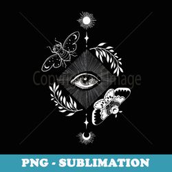 witches the third eye occult witchcraft goth dark art - stylish sublimation digital download