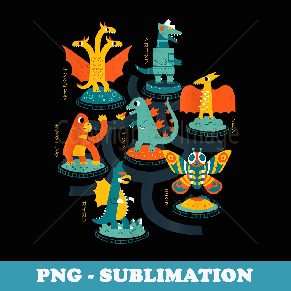 Tokyo Zoo - Official DinoMike Design - Professional Sublimation Digital Download