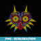 The Legend of Zelda Majoras Mask Knit Style Portrait - PNG Sublimation Digital Download