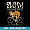 Funny Sloth Cycling Team love sloths bicycling T - Stylish Sublimation Digital Download